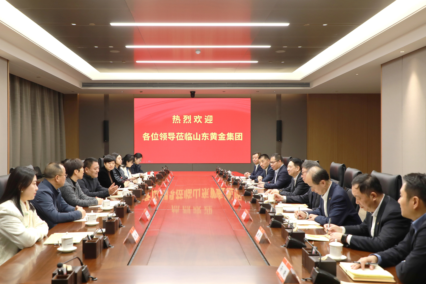 李航會見渭南市委常委、統(tǒng)戰(zhàn)部部長張輝一行